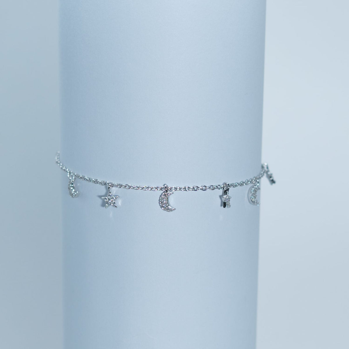 Silver Petite Charm Bracelet