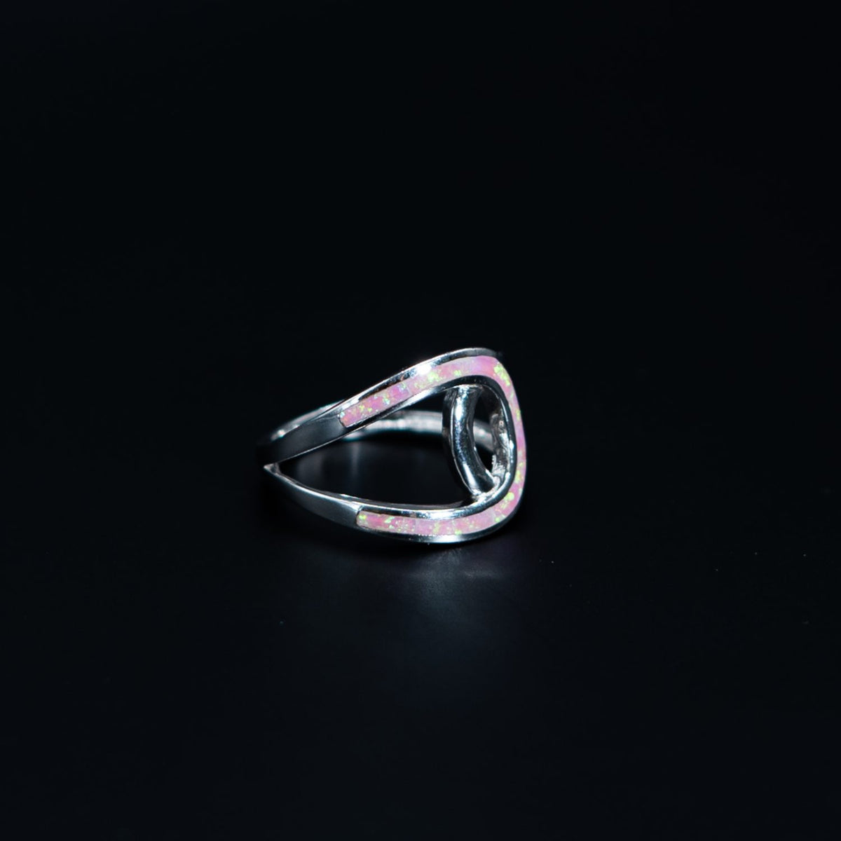 Silver Sculpted Dome Ring