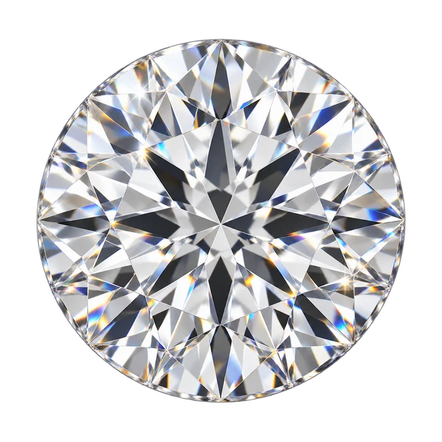 round cut loose diamond