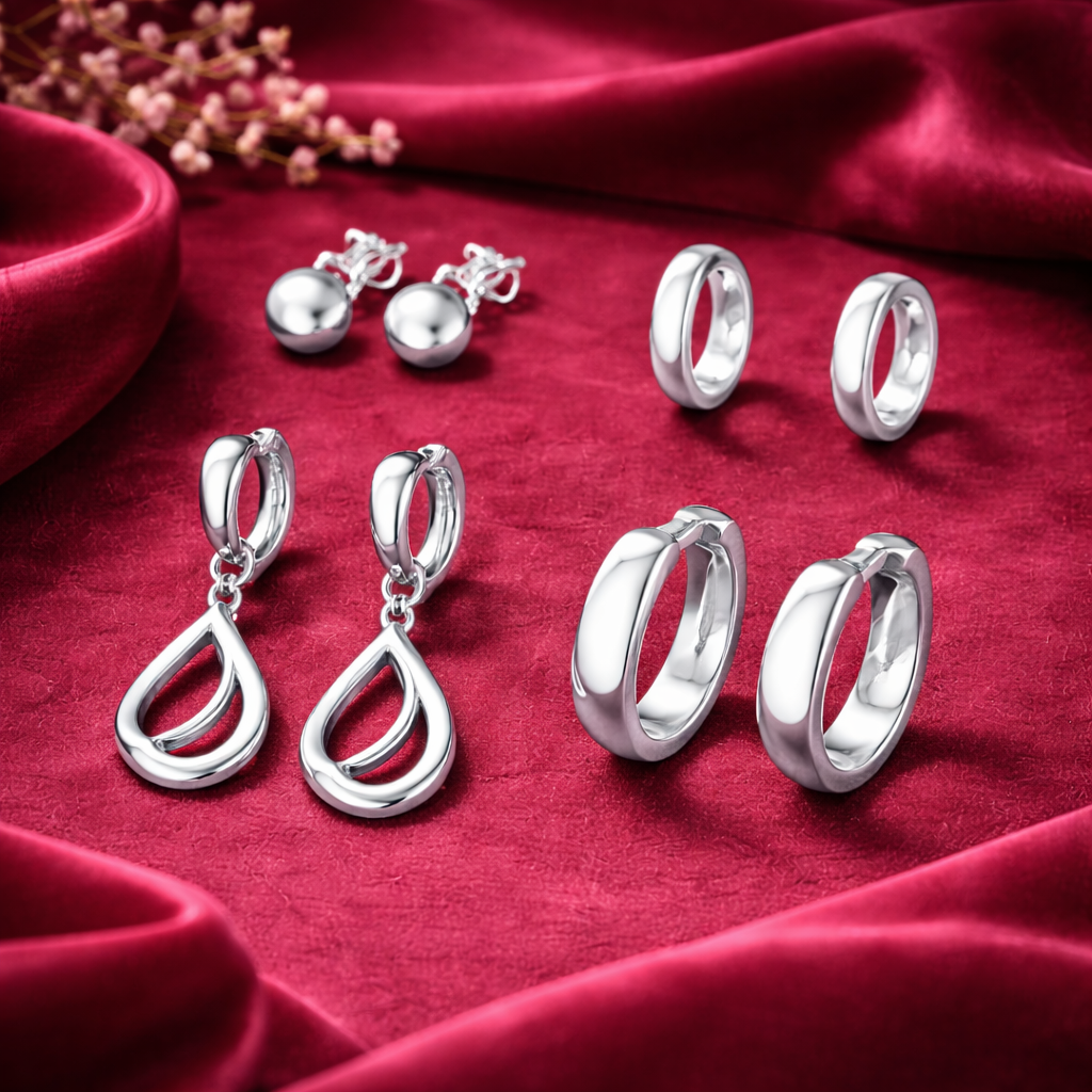 Silver Earrings
