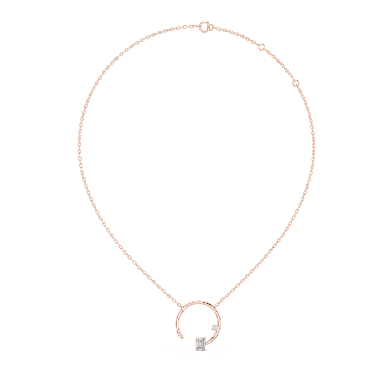 Orbit Lab-Grown Diamond Pendant