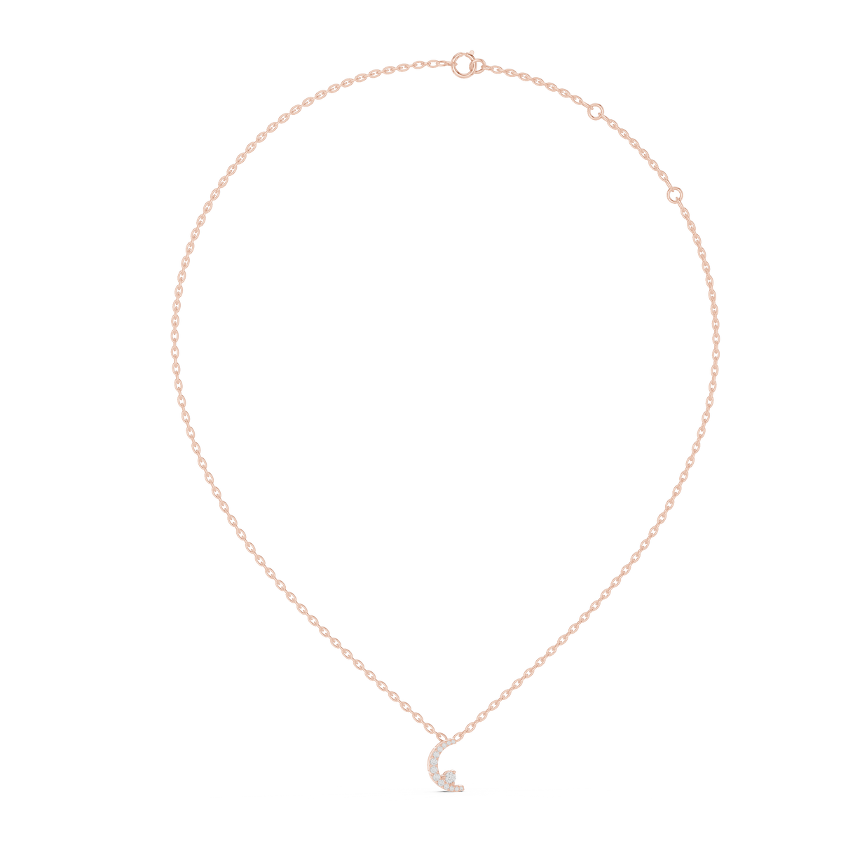 Luna Lab-Grown Diamond Pendant