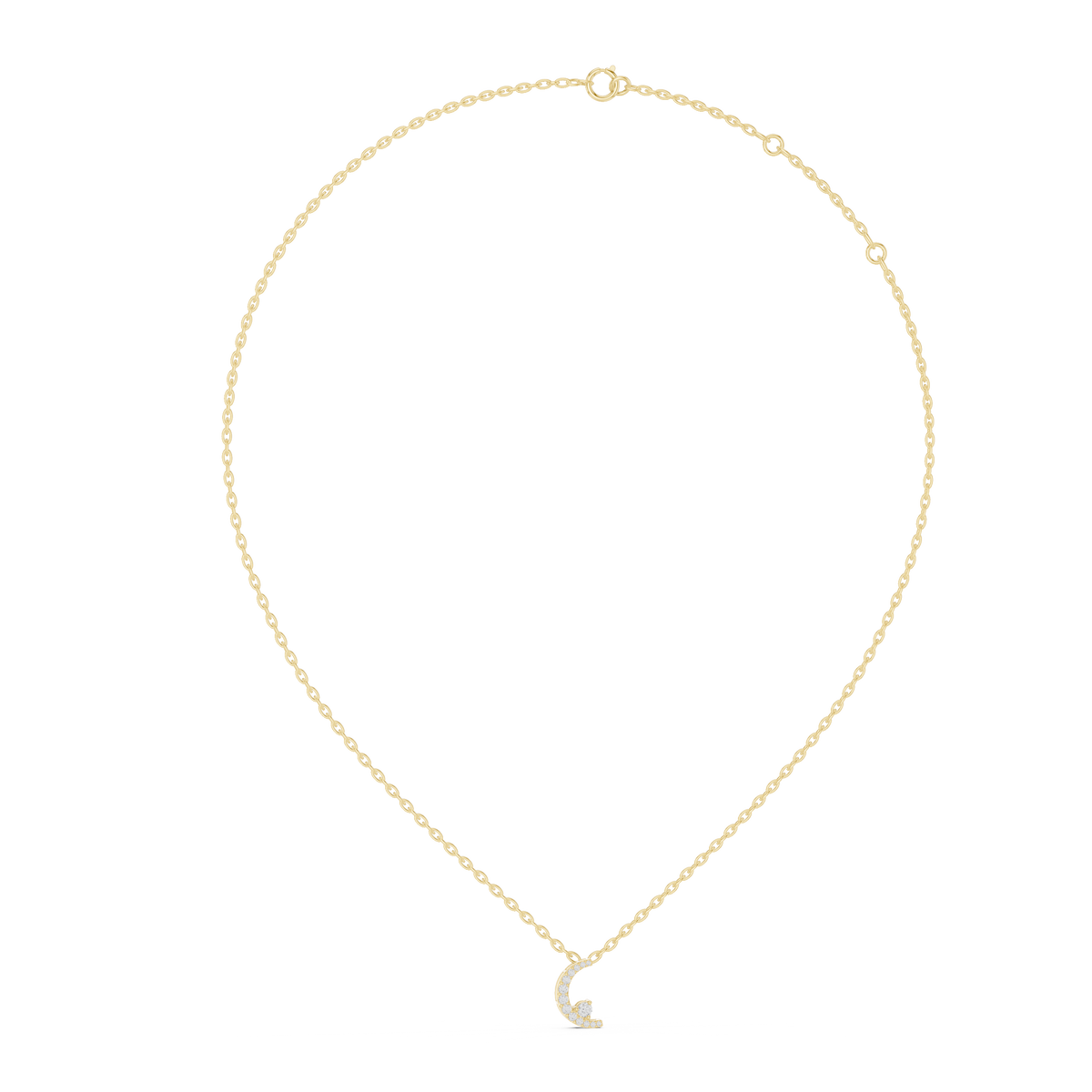 Luna Lab-Grown Diamond Pendant