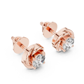 Twisted Rope Stud Earrings