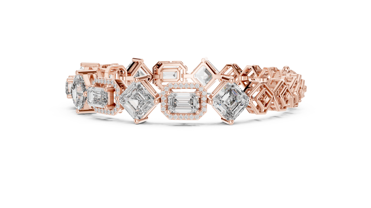 Tiara Lab-Grown Diamond Bracelet