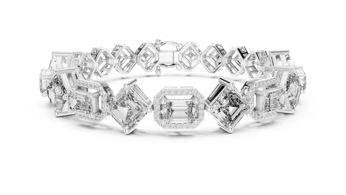 Tiara Lab-Grown Diamond Bracelet