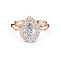 Classic Halo Lab-Grown Diamond Ring