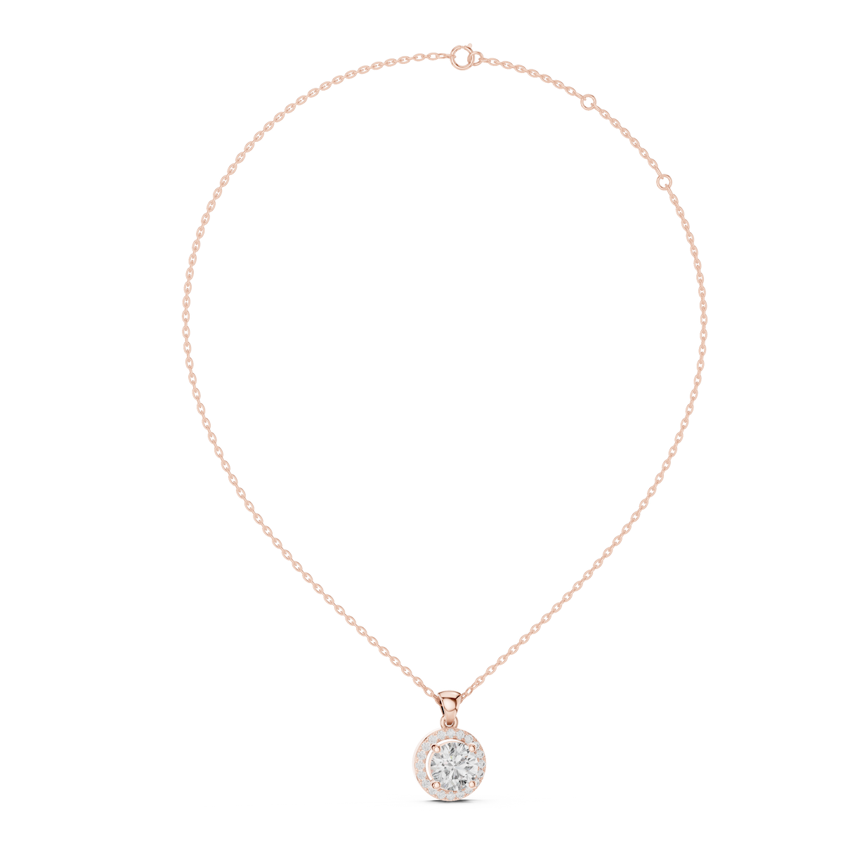 Aurora Lab-Grown Diamond Pendant