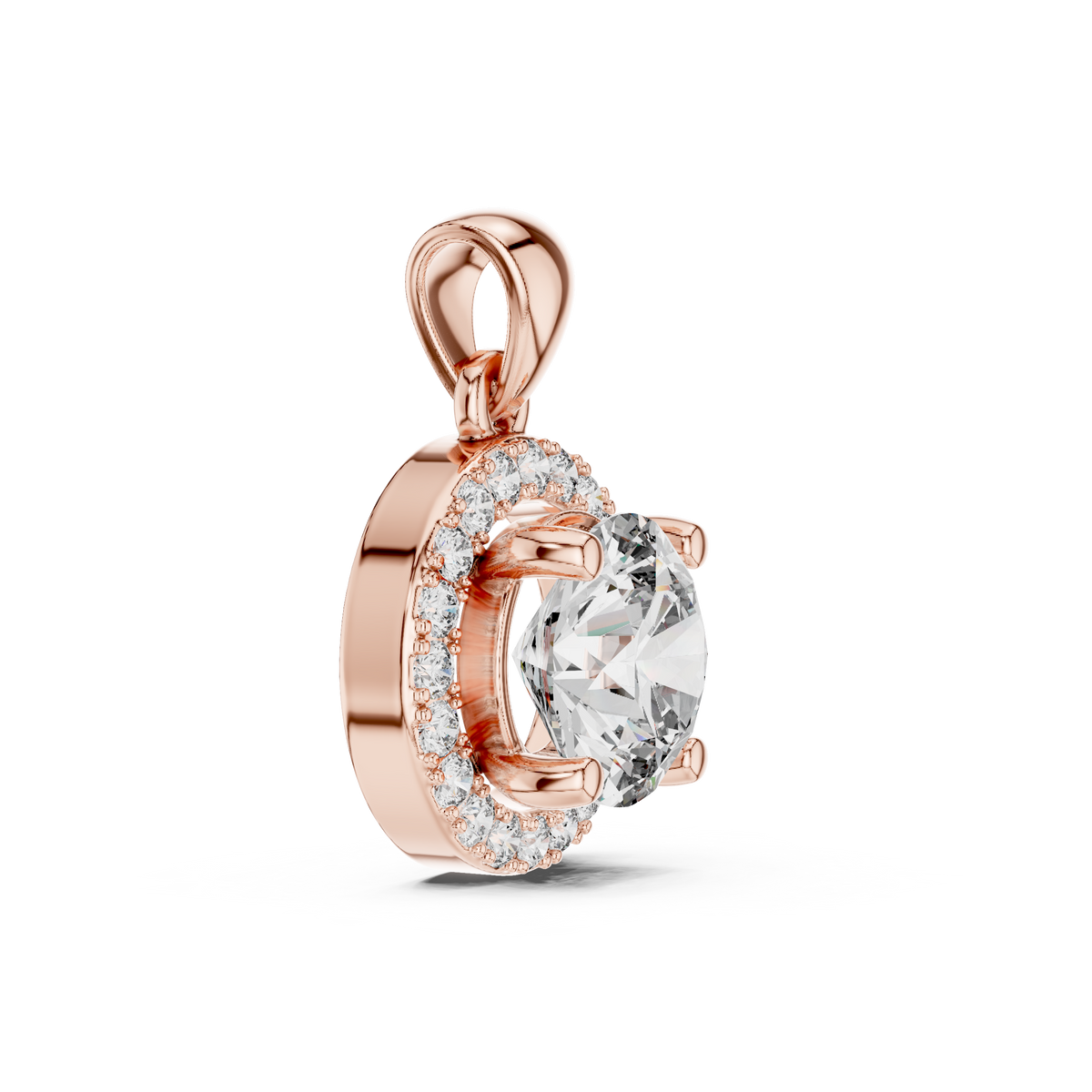 Aurora Lab-Grown Diamond Pendant