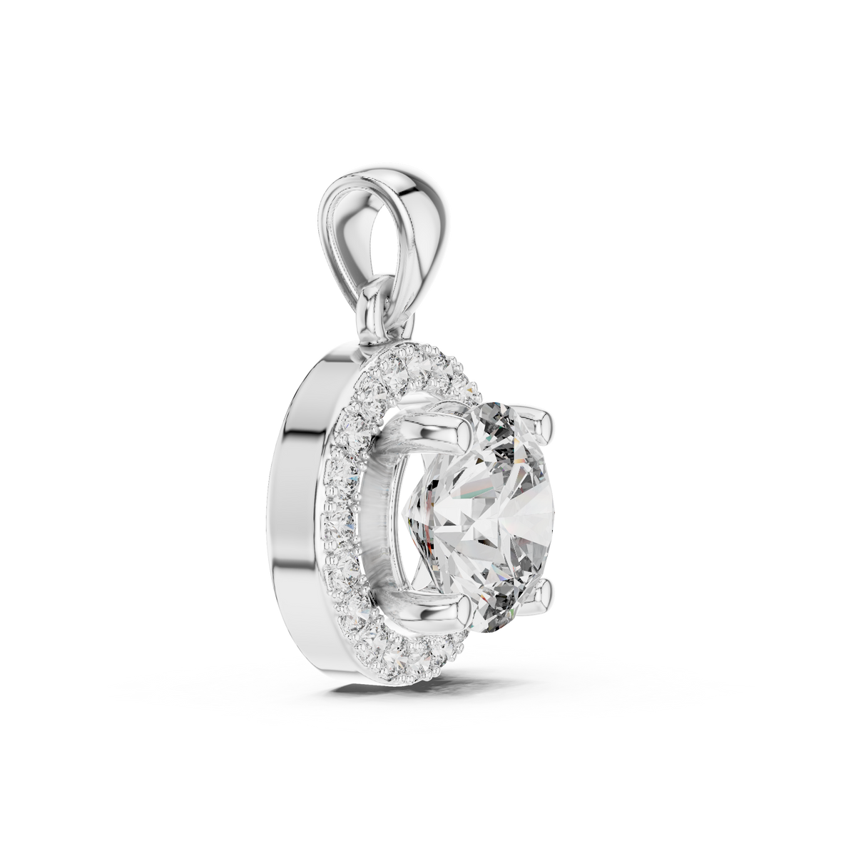 Aurora Lab-Grown Diamond Pendant