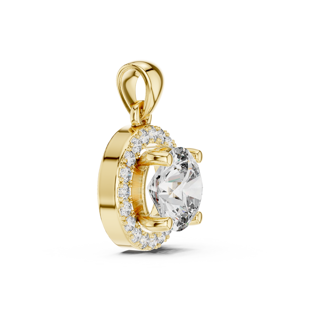 Aurora Lab-Grown Diamond Pendant