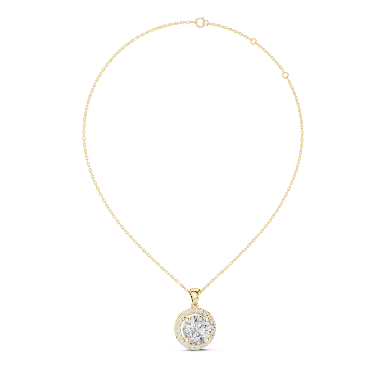 Elysia Lab-Grown Diamond Pendant