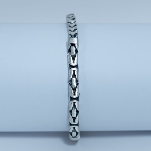 Silver Arrow Link Bracelet