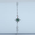 Silver Star Charm Bracelet