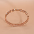 Rose Gold Pave Bangle