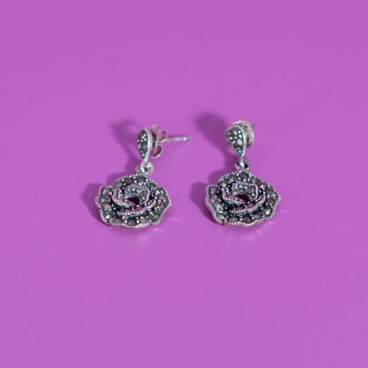 Silver Chandelier Drop Earrings