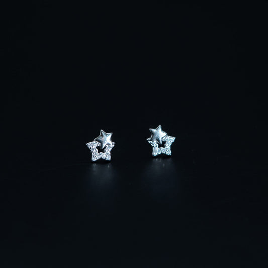 Silver Star Studs
