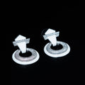 Silver Pave Chandelier Earrings
