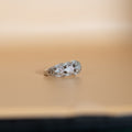 Silver Trilogy Sparkle Ring