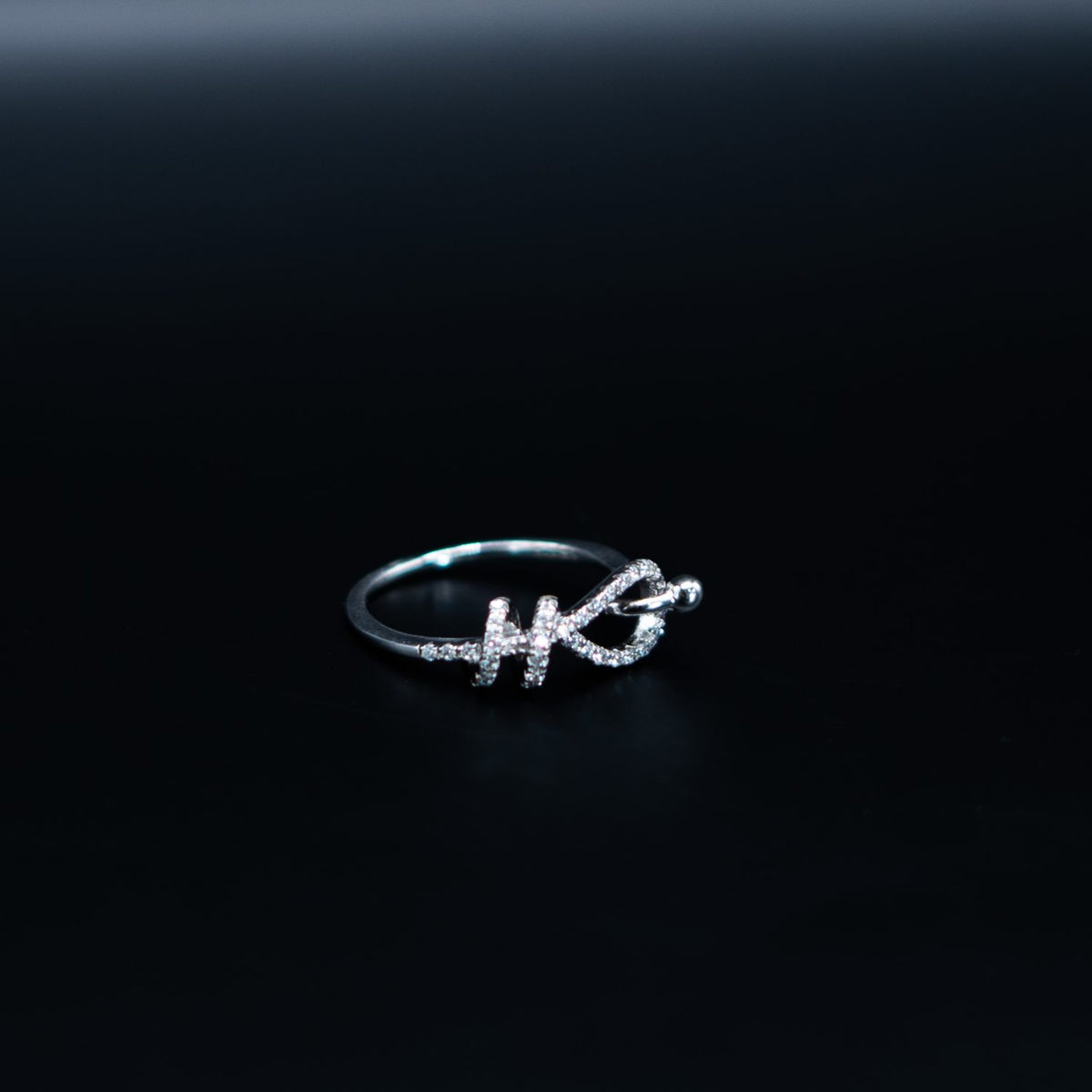 Silver Infinity Knot Ring