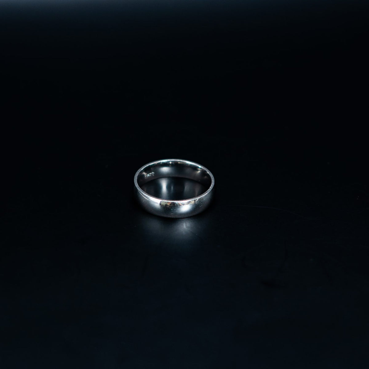Silver Plain Band Ring