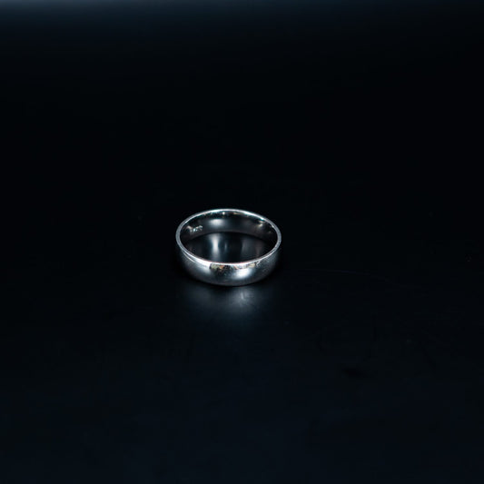 Silver Plain Band Ring