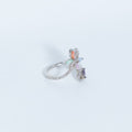 Silver Butterfly Accent Ring