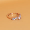 Rose Gold Trilogy Accent Ring