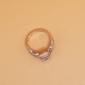 Rose Gold Twin Band Ring