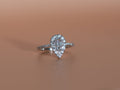 Silver Marquise Cluster Ring