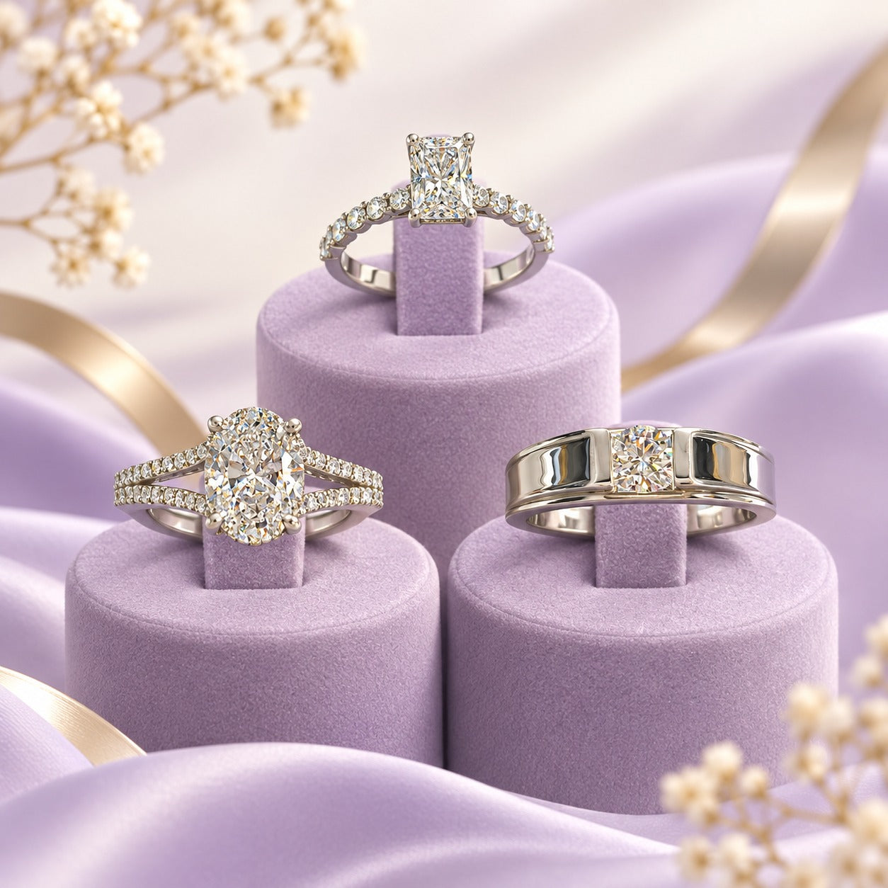 Lab Grown Diamond Rings