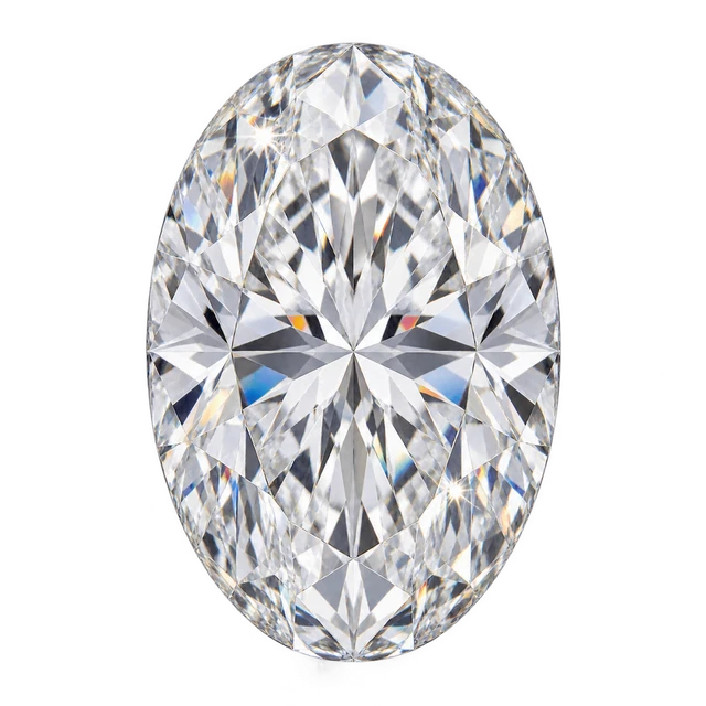 oval cut loose diamond