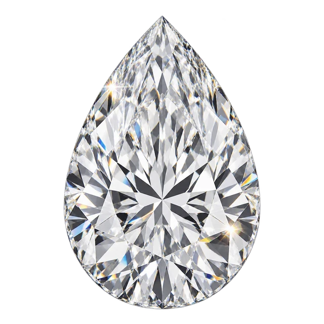 pear cut loose diamond