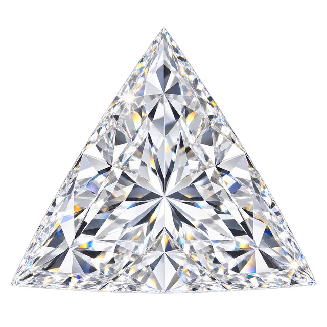 triangle cut loose diamond